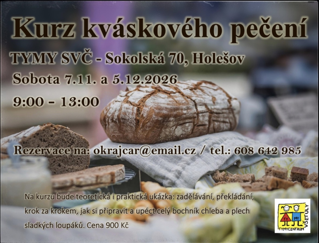 Listopad - kurz pečení kváskového chleba