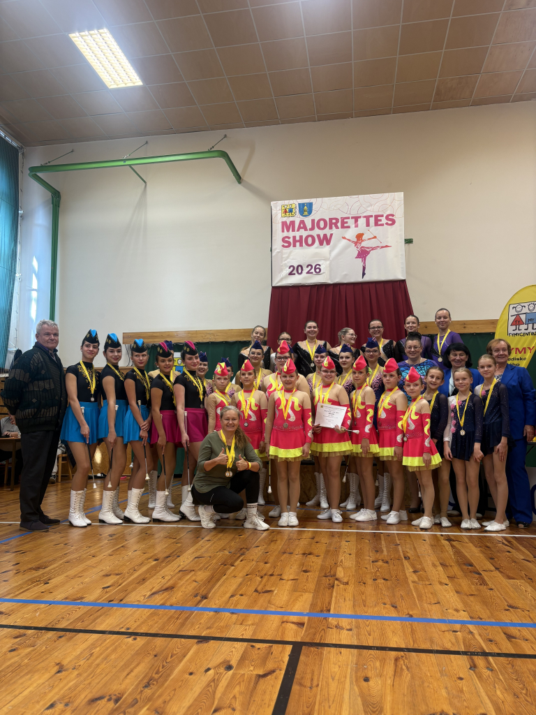 Majorettes show 2026: TYMY patřilo mažoretkám