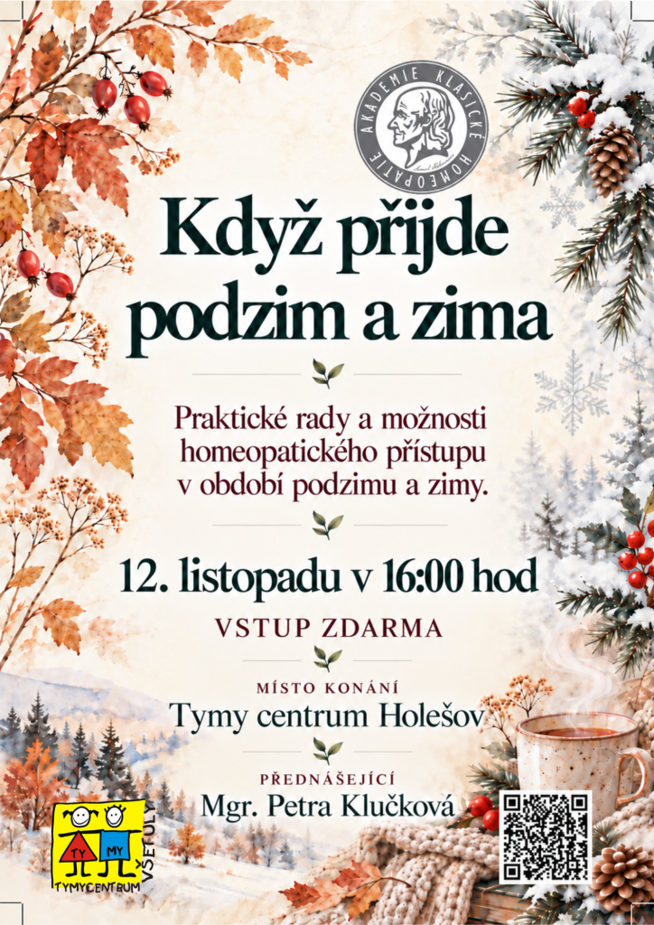 Listopad - Beseda homeopatie
