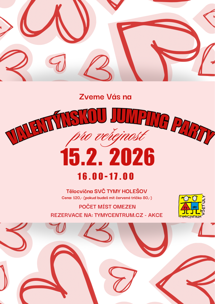 Valentýnská jumping party pro veřejnost