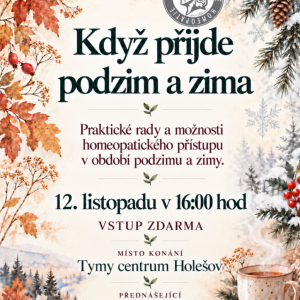 Listopad - Beseda homeopatie