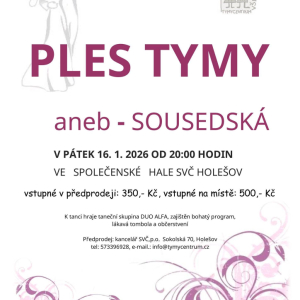 Ples TYMY aneb Sousedská