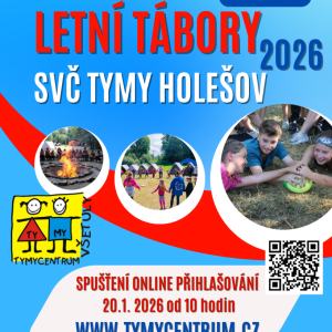 Online přihlašování na naše pobytové tábory