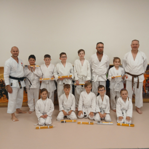 Zkoušky karate na 9. kyu