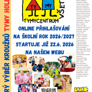 PŘIHLAŠOVÁNÍ NA NOVÝ ŠKOLNÍ ROK STARTUJE UŽ NYNÍ