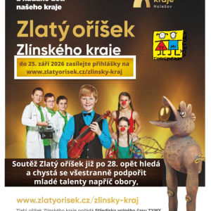 Zlatý oříšek Zlínský kraj 2026